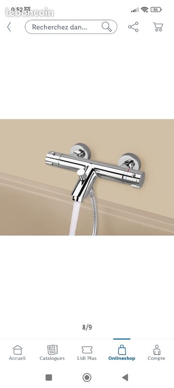 Mitigeur baignoire thermostatique Livarno (image 6)