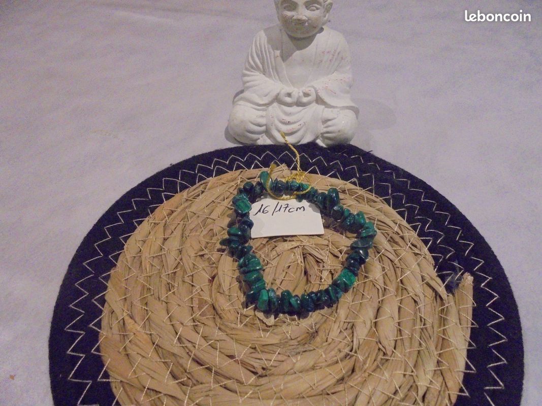 Bracelet en malachite (image 1)