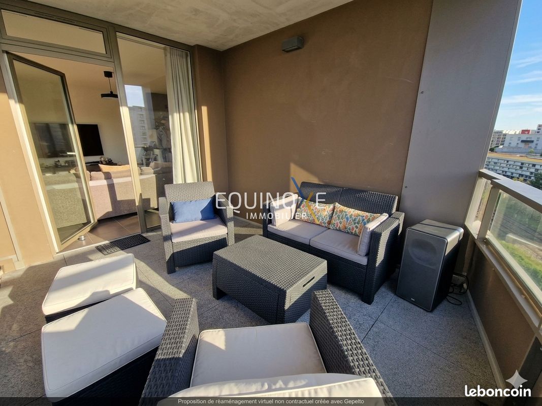 Appartement 3 pièces 61 m²