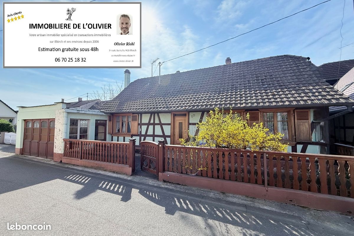 Maison 5 pièces 82 m² · à Illkirch-Graffenstaden · 82 m² · 219 450 €