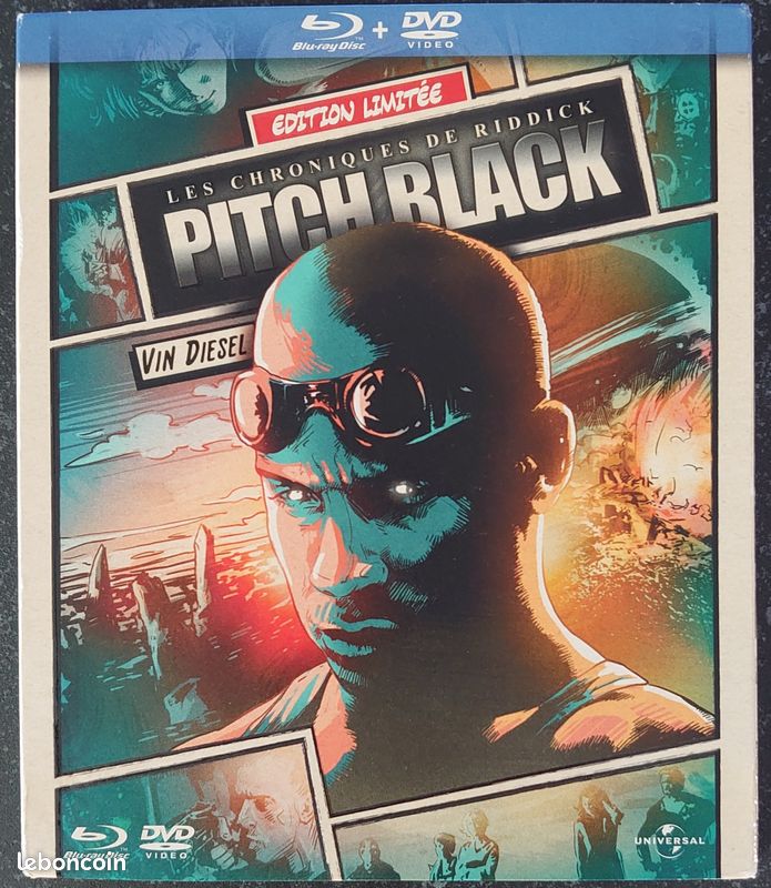 Pitch Black - Édition Comic Book (Bluray + DVD) (image 1)