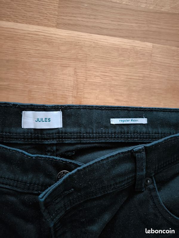Jeans noir Jules de taille 48 (image 2)