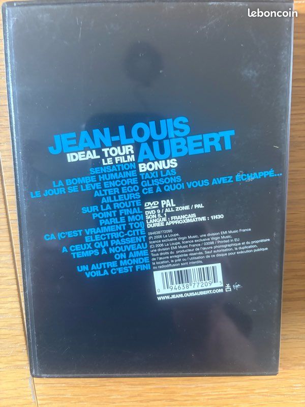 Jean Louis Aubert idéal tour dvd (image 2)