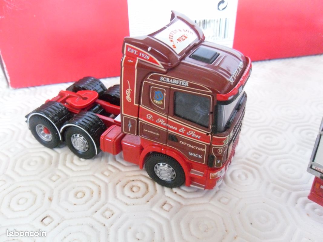 CORGI 23001 SEMI-REMORQUE FORD Transcontinental Box Trailer 1/50 EUR 45
