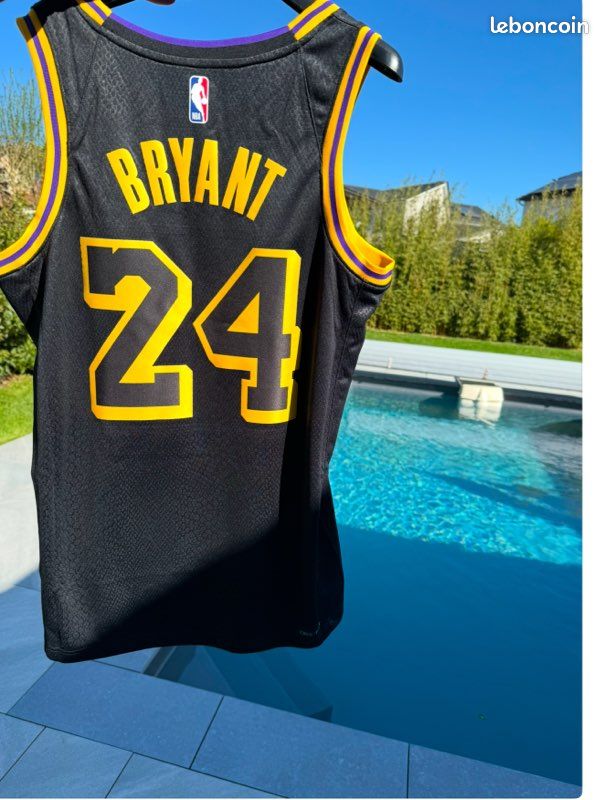 Jersey Maillot Noir Lakers Bryant Jersey Maillot Kobe Noir Maillot