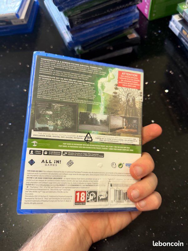Jeu PS4 Here They Lie NEUF Sous Blister - Version Française VF