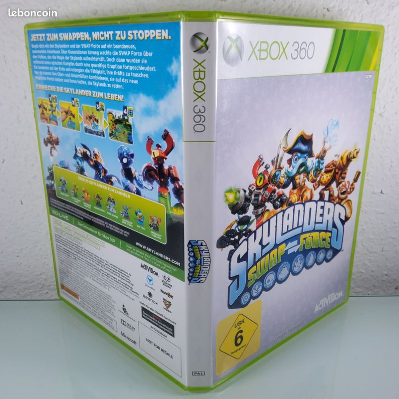 Lot De 3 Jeux Skylanders (Trap Team, Swap Force, Giants) – Xbox 360, NTSC US