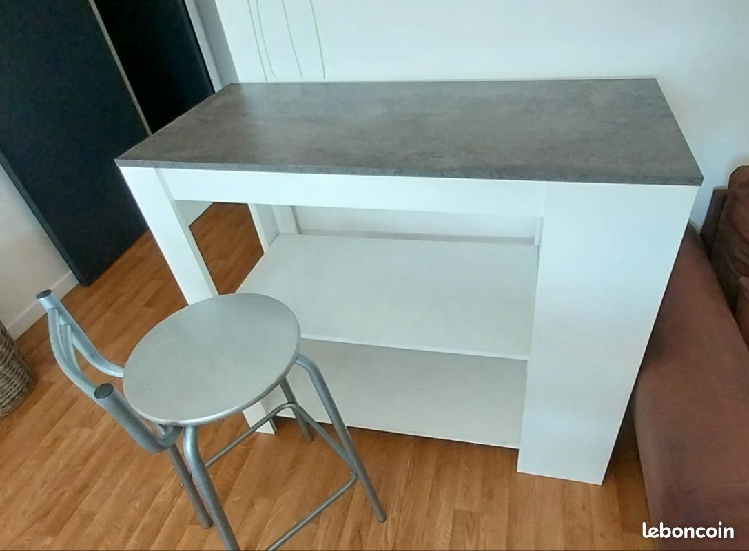 Table bar ou meuble étagère (image 2)