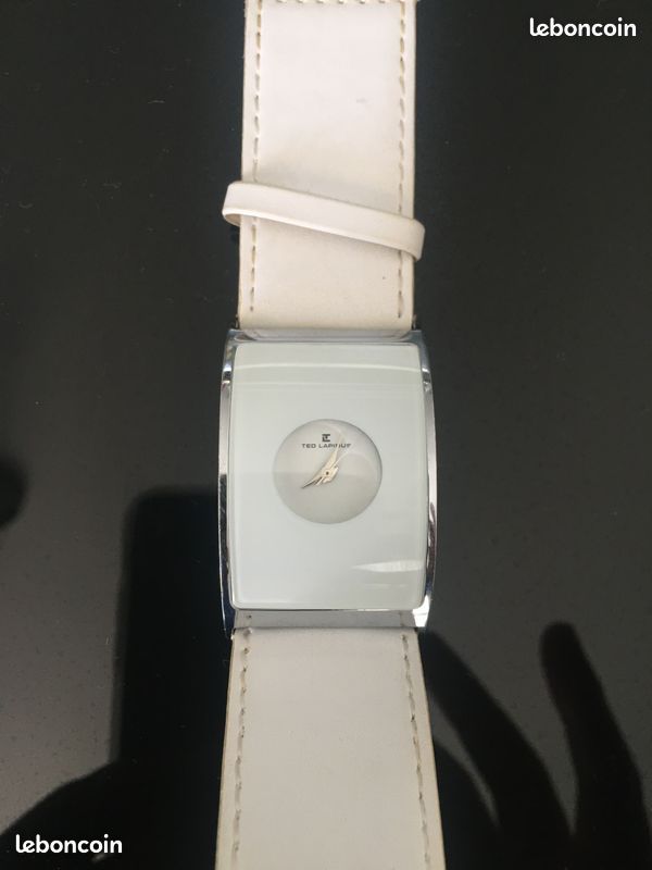 Vend montre blanche Ted Lapidus (image 3)