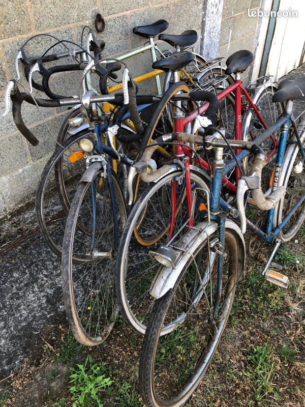 Lot de vélos de courses anciens (image 2)