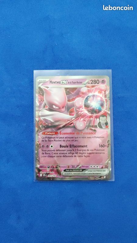 Coffret Ultraboost X Mewtwo Ex Team Rocket 081/182 - 10 Cartes Pokémon Françaises - Écarlate Et Violet 10 Rivalités Destinées