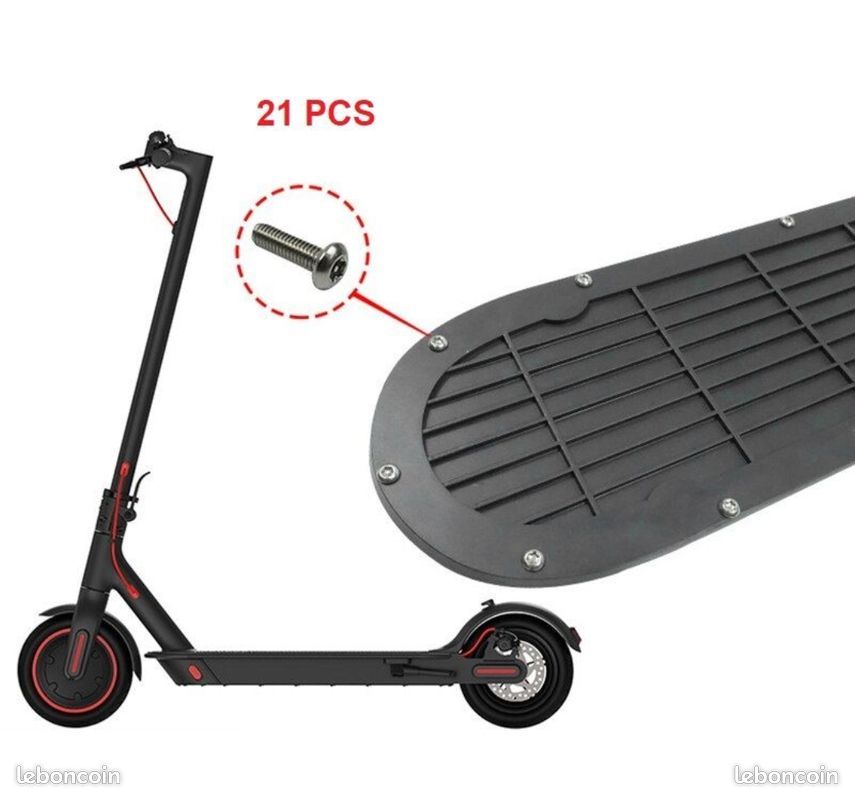 Lot De 20 Vis Inox Pour Cache Batterie - Trottinette Xiaomi M365, Pro, 2, 1S, Essential