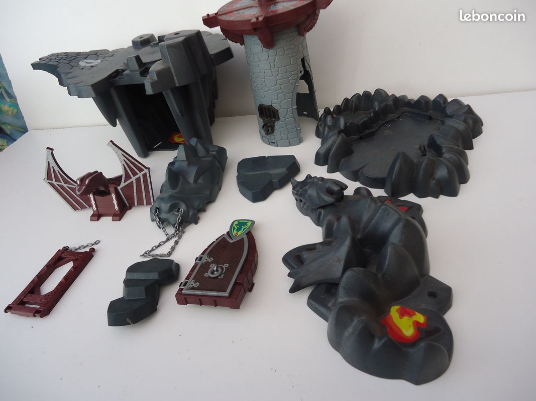 Playmobil 4836 pièces détachées Donjon du Dragon Vert (image 4)