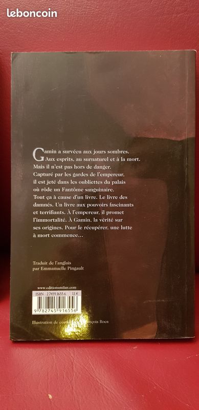 Série jeunesse, livres pour adolescents: le livre des damnés tomes 1 et 2 (image 3)