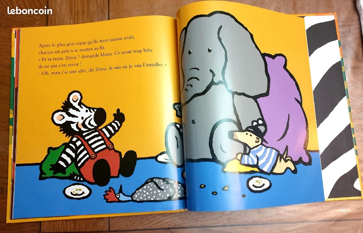Zitou "fait du camping "2002 tbe (image 2)