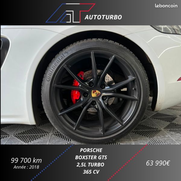 Porsche 718 BOXSTER (982) 2.5 365CH GTS PDK EURO6 (image 21)