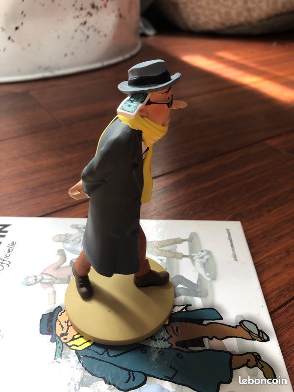 Moulinsart, Figurines Tintin, La collection officielle, N°58 Laszlo Carreidas livret, certificat - Collection