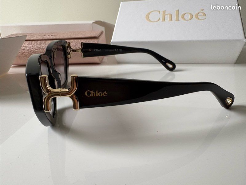 Lunettes de soleil Chloé Marcie cat-eye Blue petrol (image 2)