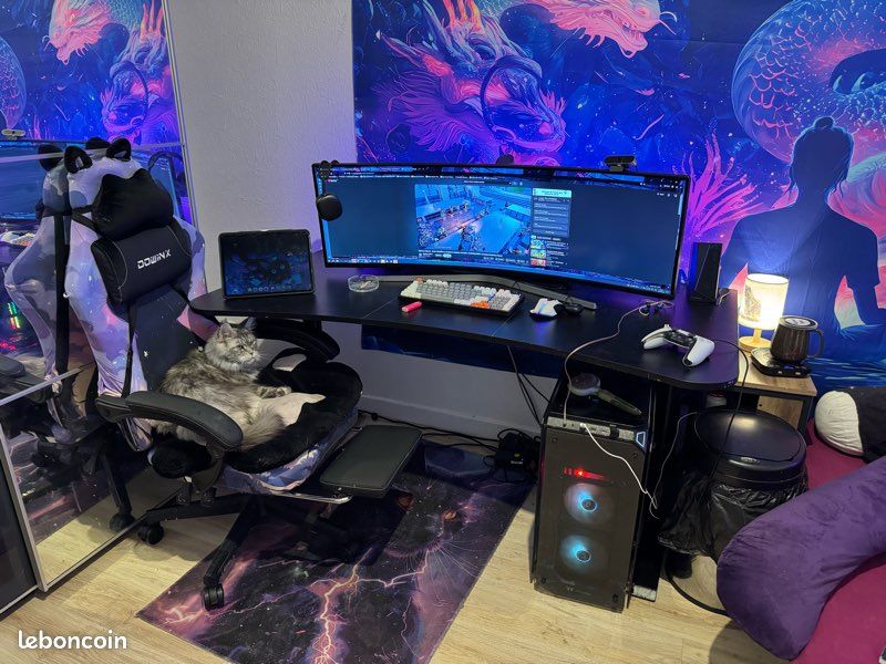 BUREAU GAMER - Arozzi Arena - Black (image 4)