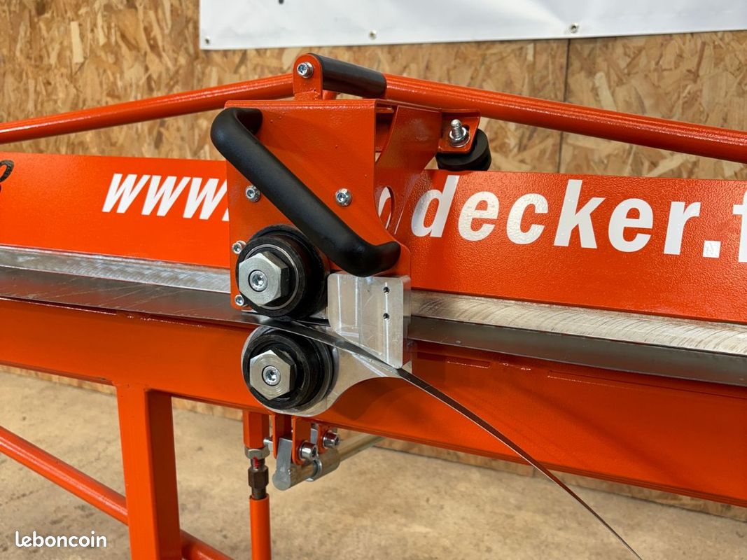 🔥 [OFFRE LIMITÉE] Plieuse manuelle ZRF-L 2,25 m + Roto-Cisaille OFFERTE zinc, acier, alu – atelier & chantier (image 3)