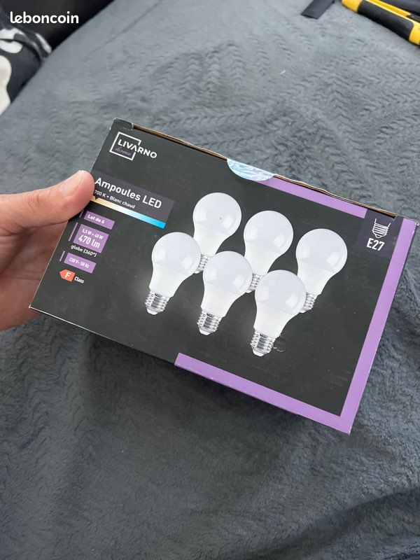 Lot de 6 ampoules led à E27 (image 2)