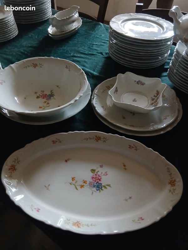 Service porcelaine FD Chauvigny (image 7)