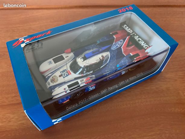 La Dallara P217 du SMP Racing a eu chaud