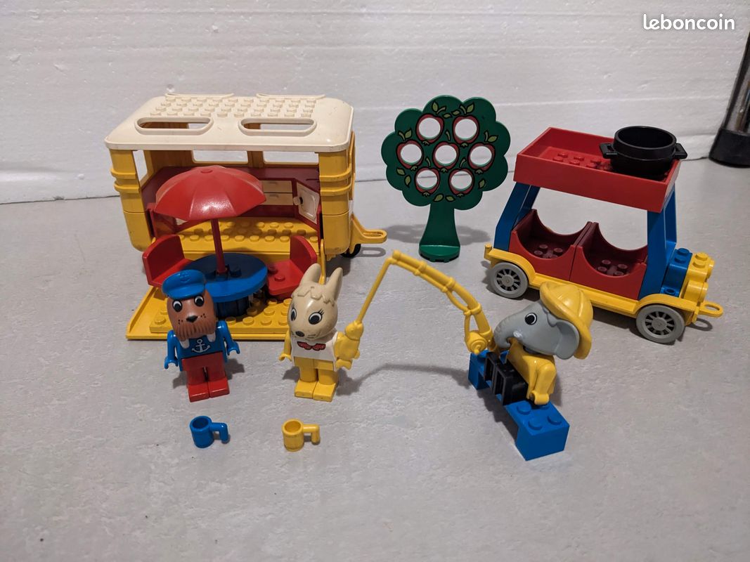 Lego Fabuland 3680 Camping Caravan (image 1)