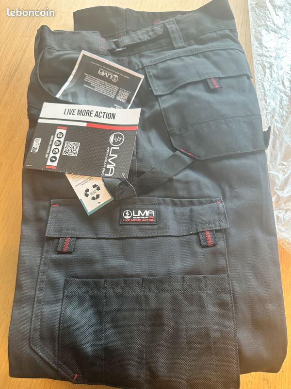 Pants Pantalon Lma Argile 1261 LMA WORKWEAR 1880 Pantalon