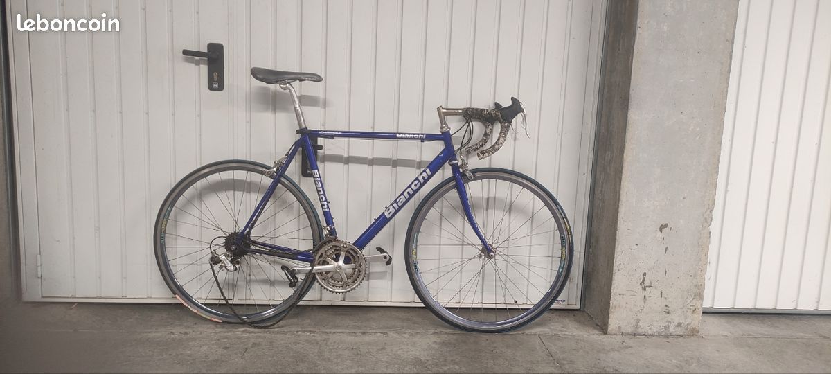 Moyeu Arrière Vélo De Route Bianchi Vintage - 36 Trous, Bride Lycée - Occasion Bon état