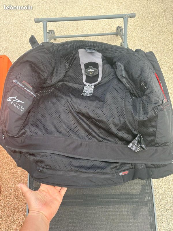 Blouson cuir moto Alpinestars Stella (image 2)
