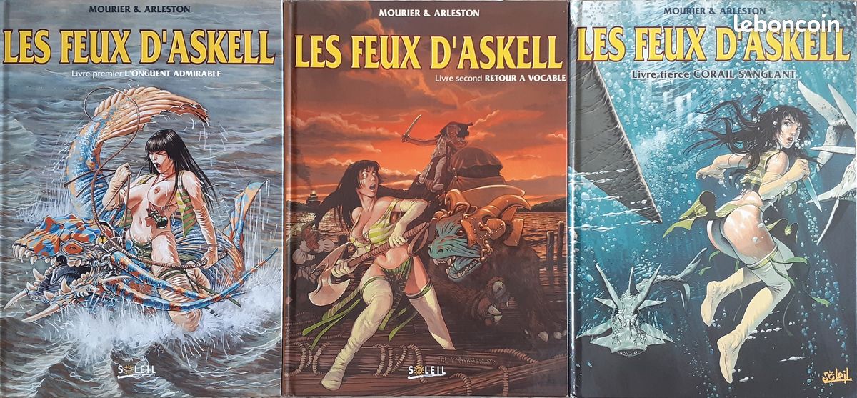 Série BD - Les Feux d'ASKELL ( Arleston - Mourier ) (image 1)