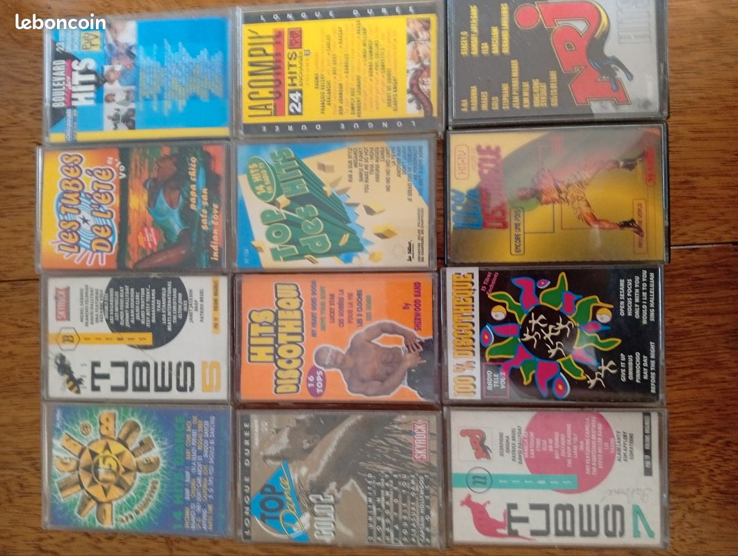 Lot de cassettes audio (image 1)