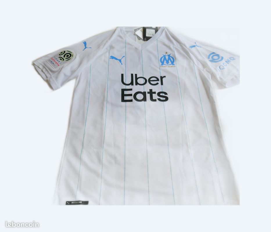 Maillot officiel OM signé par joueur - NEUF avec étiquette (image 1)