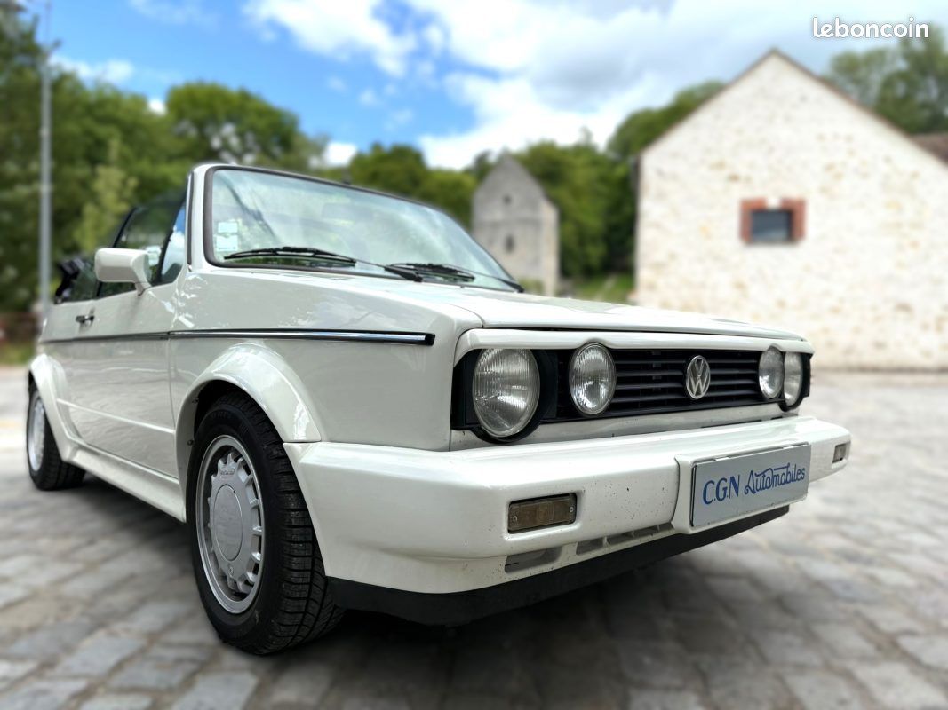Volkswagen golf 1.6 gli cabriolet karmann entierement restauree 1981 (image 4)