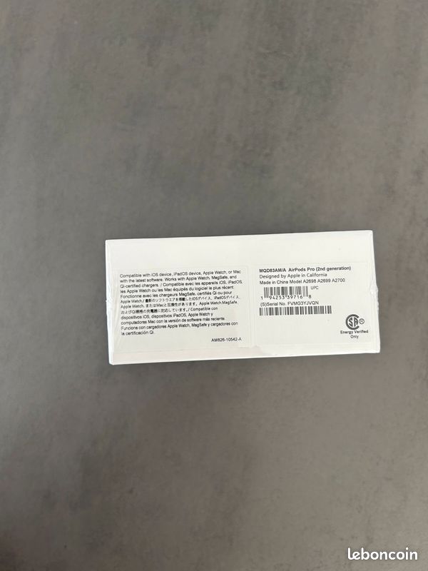 AirPods pro Apple 2nd génération (image 3)