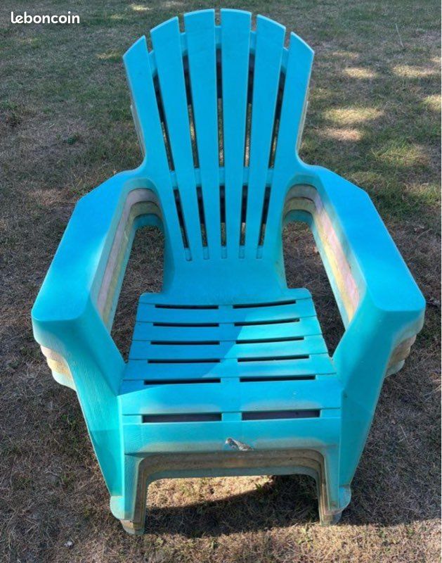 Fauteuil transat salon de jardin neuf avec étiquette couleur et quantité au choix (image 2)