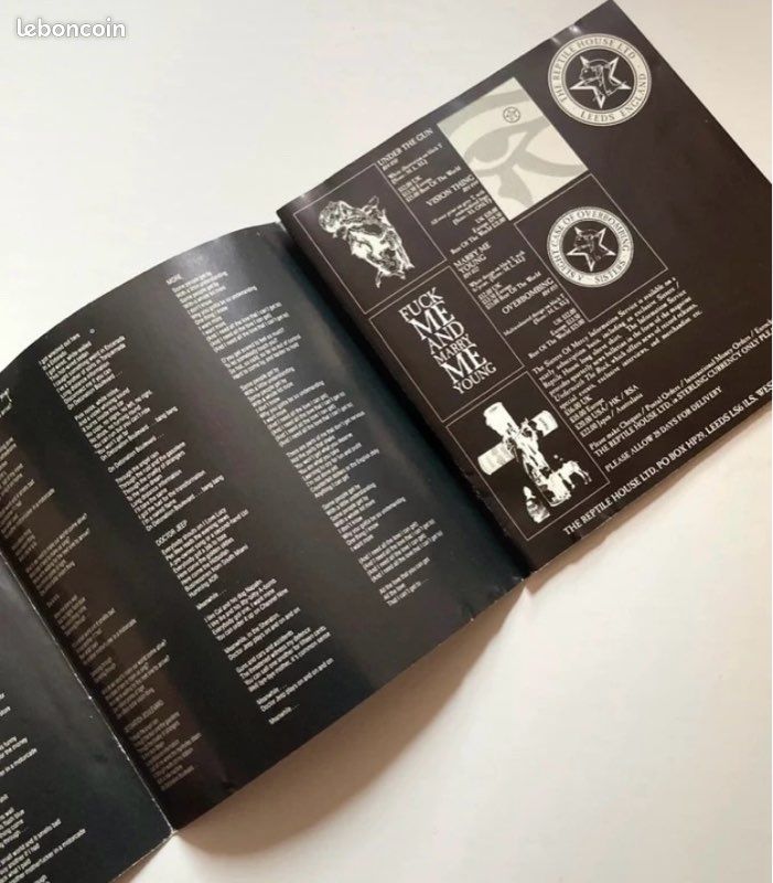 The Sisters of Mercy CD « A slight case of overbombing » Greatest hit (image 3)