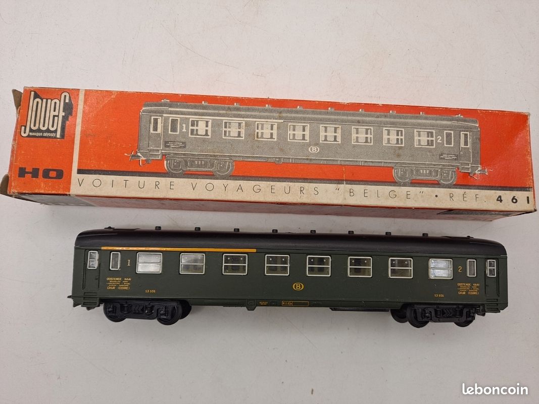 Voiture Forestière Belge Jouef Réf.461 - Vintage 1965 - Neuve En Boîte - Échelle HO