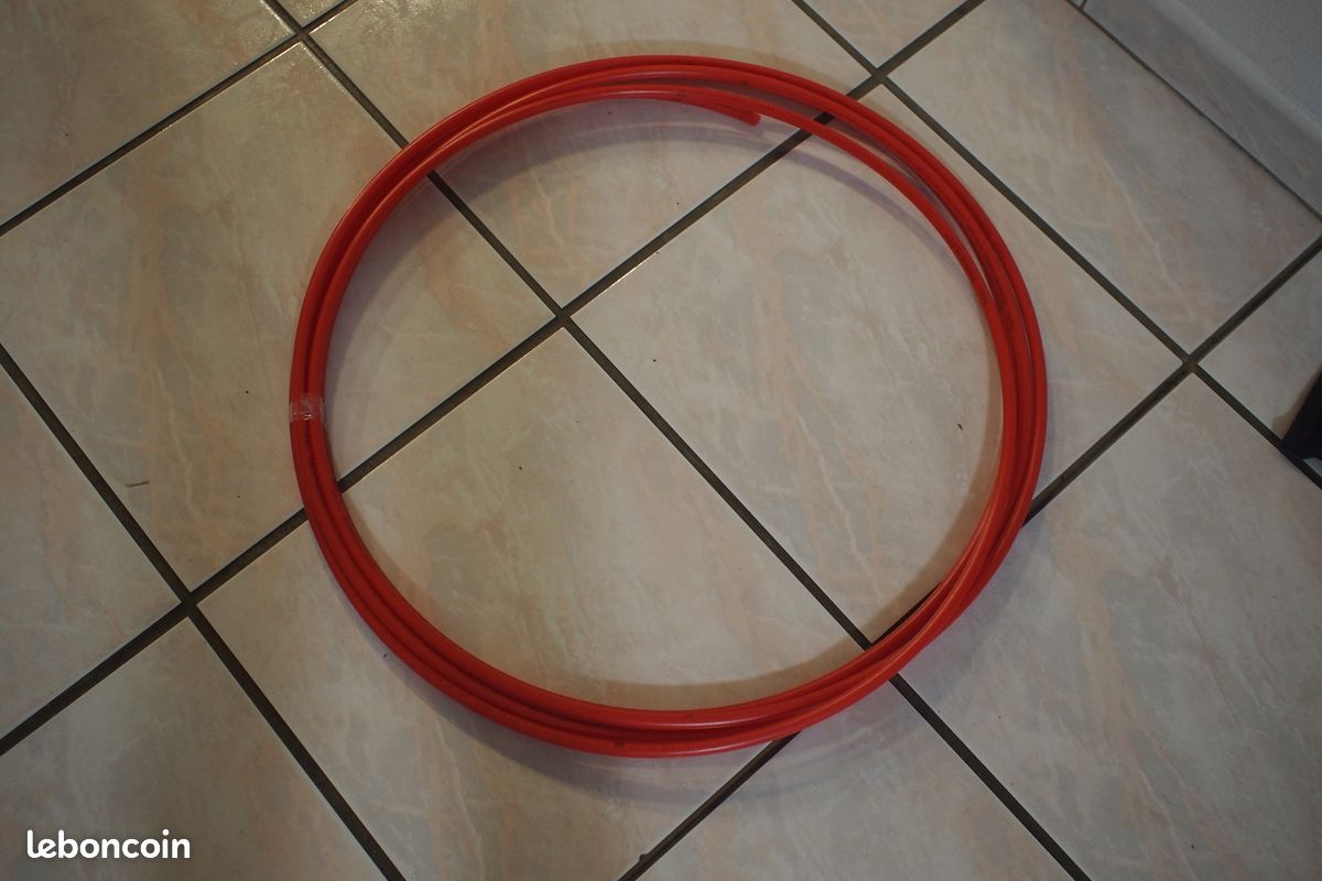 Tuyau ferro plast 12 mm rouge (image 3)