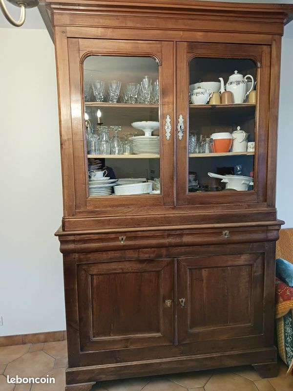 À vendre ensemble bahut + vaisselier (vide) (image 1)