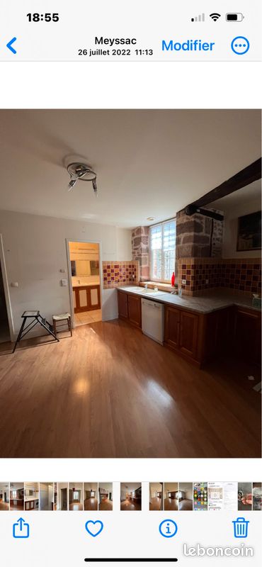 Appartement f3 à louer - Meyssac 19500 (image principale 0)