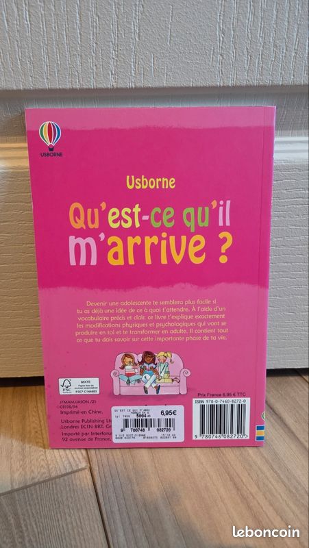 Livre - Qu'est-ce qu'il m'arrive - Usborne (image 2)