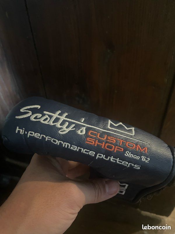 Couvre-putter Scotty Cameron Lame Fraisée - Occasion Excellent état, Pour Golf