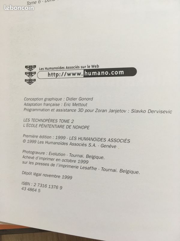 BD Les Technopères tome 2 (image 2)