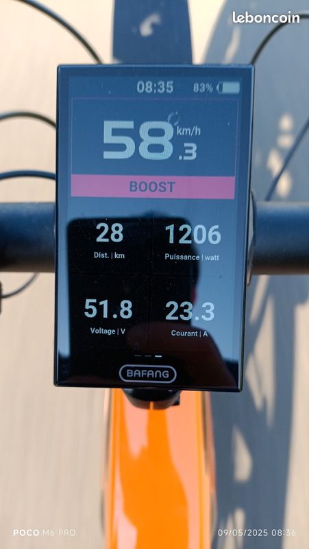 VTT électrique full carbone – Bafang M620 – (moins de 1000 km) (image 13)