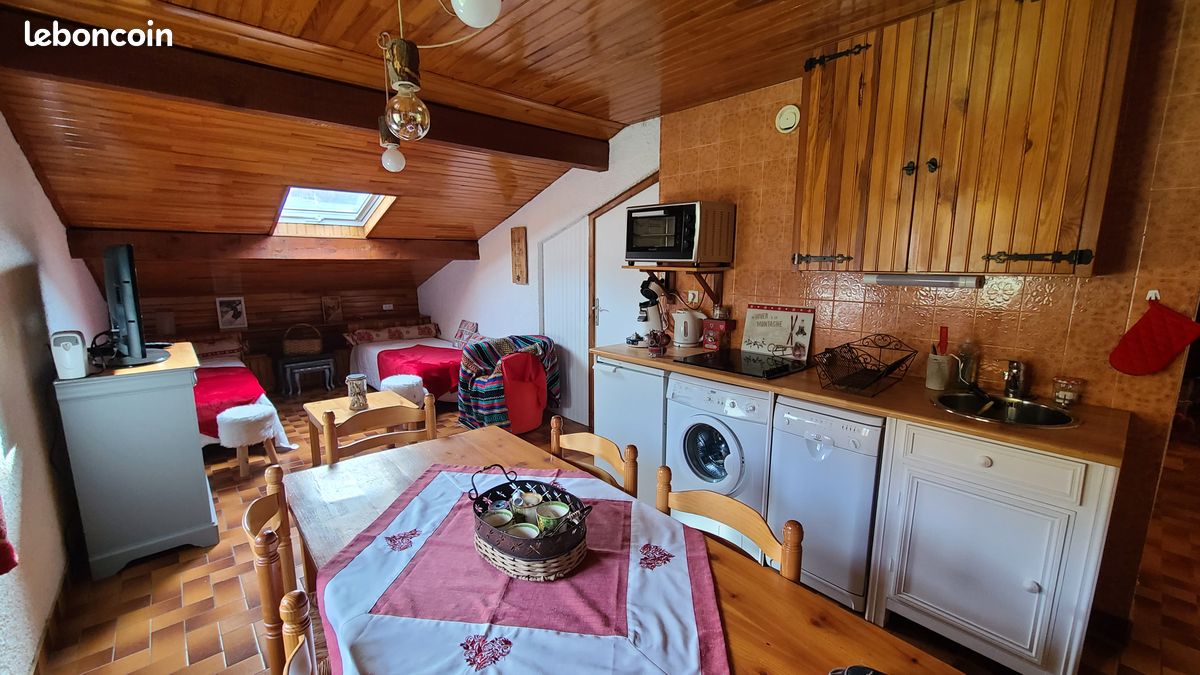 Location Saisonniere T2 pied des pistes , St Léger les mélèzes , Champsaur, Hautes Alpes (image 1)