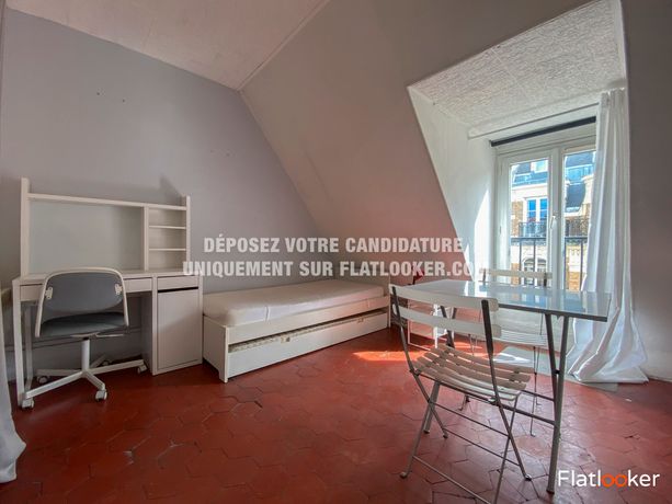 Appartement 1 pièce(s) 14 m²à louer Paris-6e-arrondissement
