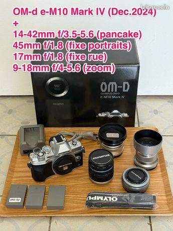 Objectif Olympus M.Zuiko 14-42mm F3.5-5.6 EZ - Zoom Pancake Pour Appareils Micro 4/3