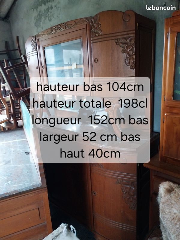 Buffet avec dessus marbre (image 2)